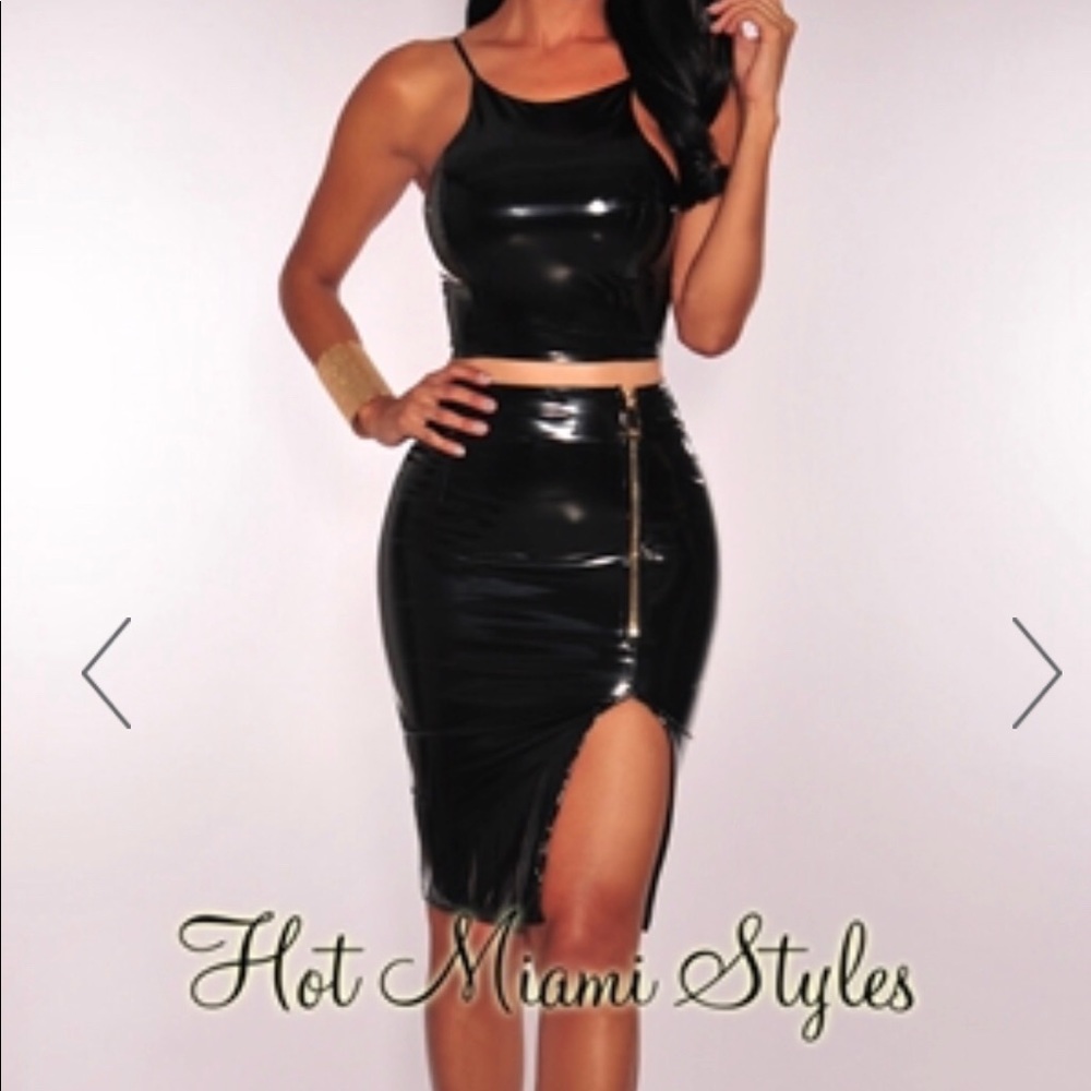 Two piece Crop and Skirt